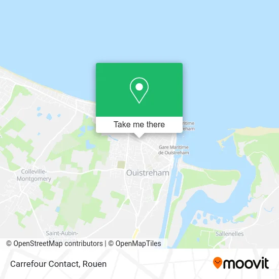 Carrefour Contact map