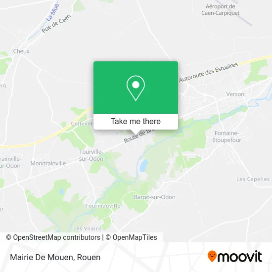 Mairie De Mouen map