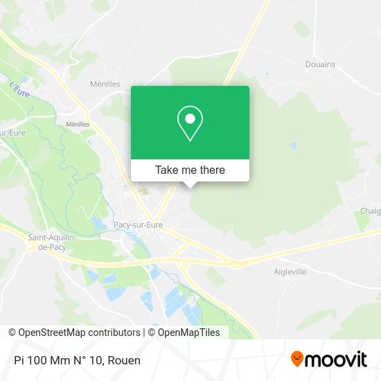 Pi 100 Mm N° 10 map