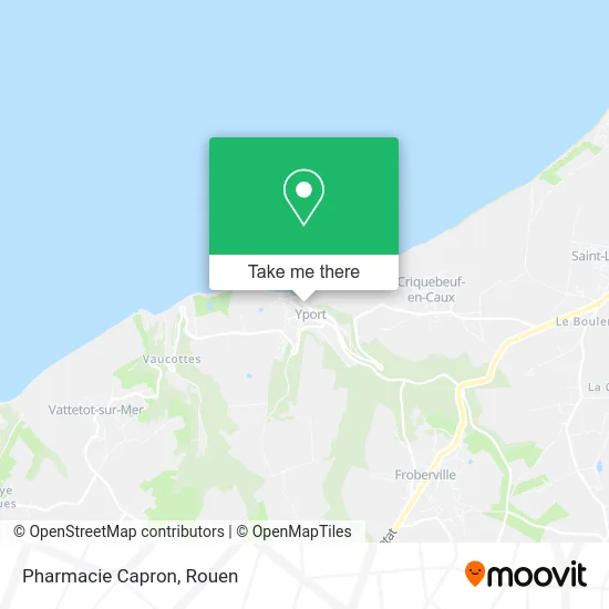 Pharmacie Capron map