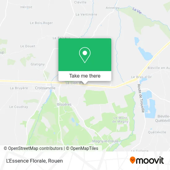 L'Essence Florale map