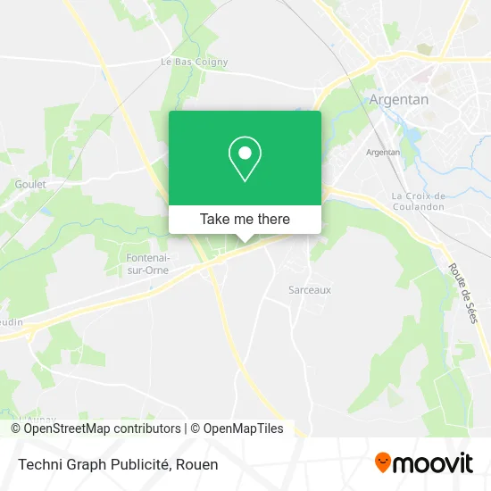 Techni Graph Publicité map