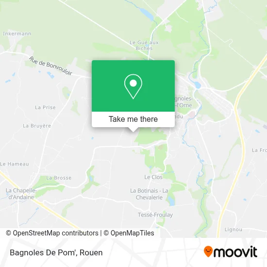 Bagnoles De Pom' map