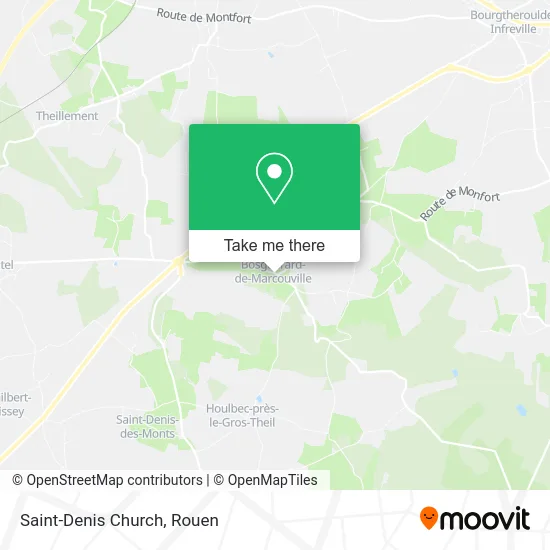 Église Saint-Denis map