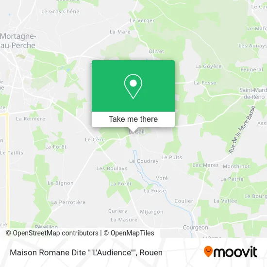 Maison Romane Dite ""L'Audience"" map