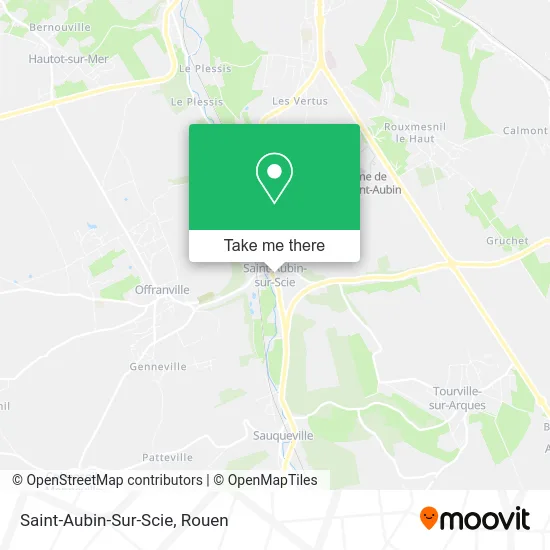Saint-Aubin-Sur-Scie map