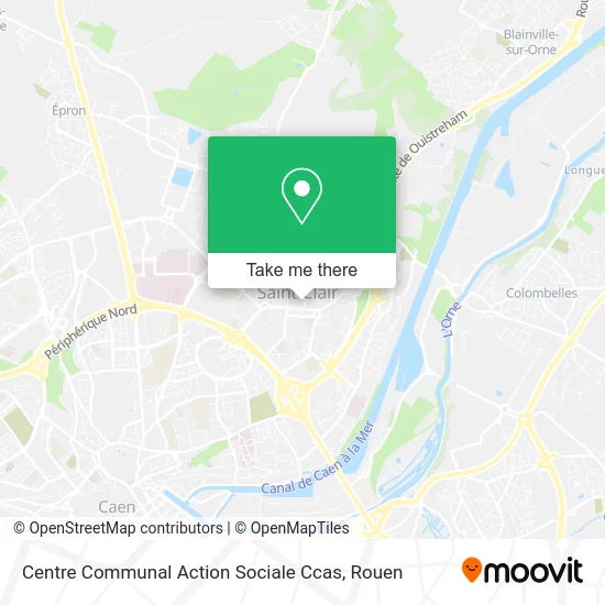 Centre Communal Action Sociale Ccas map