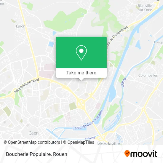Boucherie Populaire map
