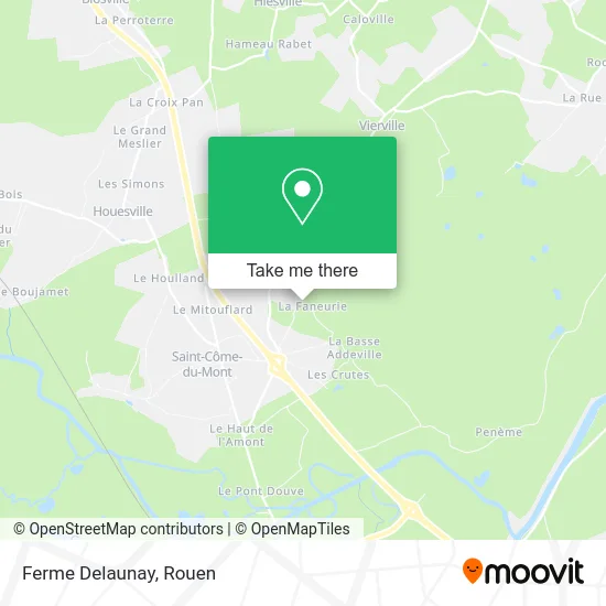 Ferme Delaunay map