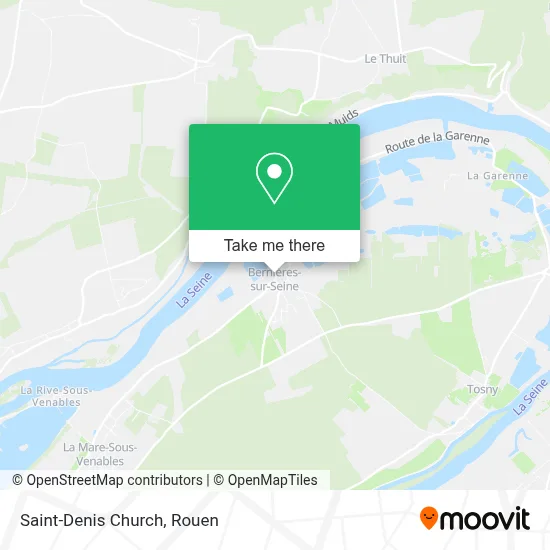 Église Saint-Denis map