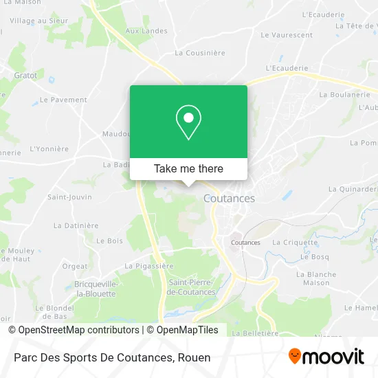 Parc Des Sports De Coutances map