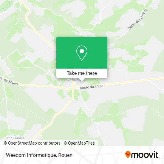 Weecom Informatique map