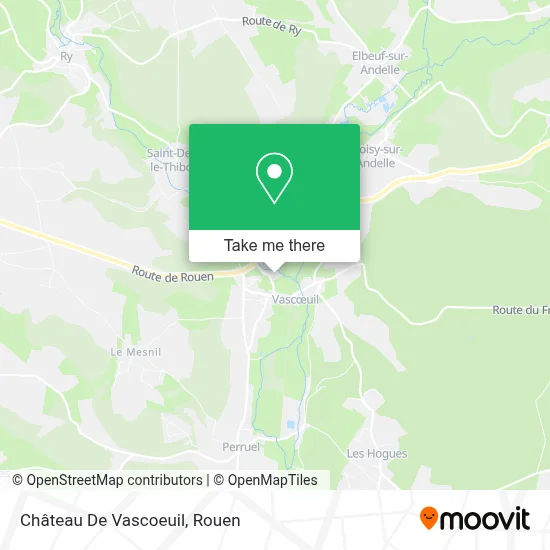 Château De Vascoeuil map