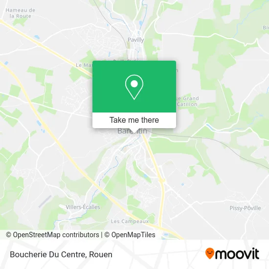 Boucherie Du Centre map