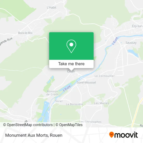 Monument Aux Morts map