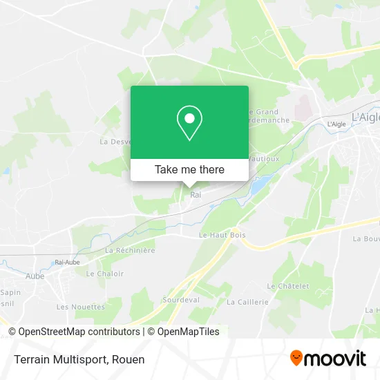 Terrain Multisport map