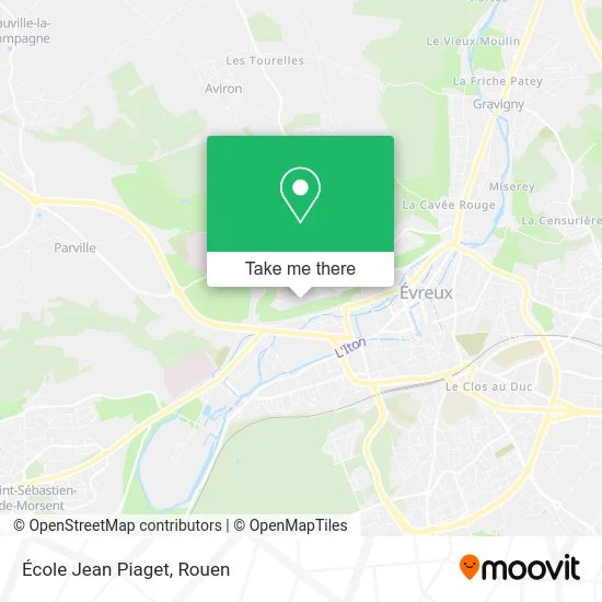 École Jean Piaget map