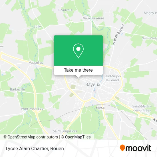 Lycée Alain Chartier map