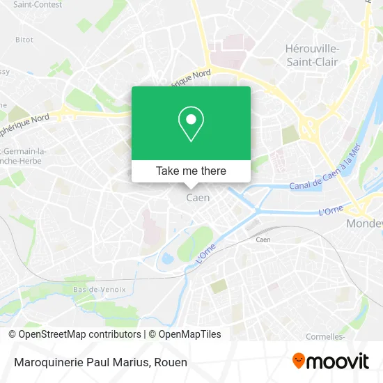 Maroquinerie Paul Marius map