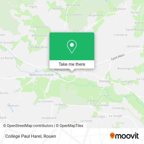 Collège Paul Harel map