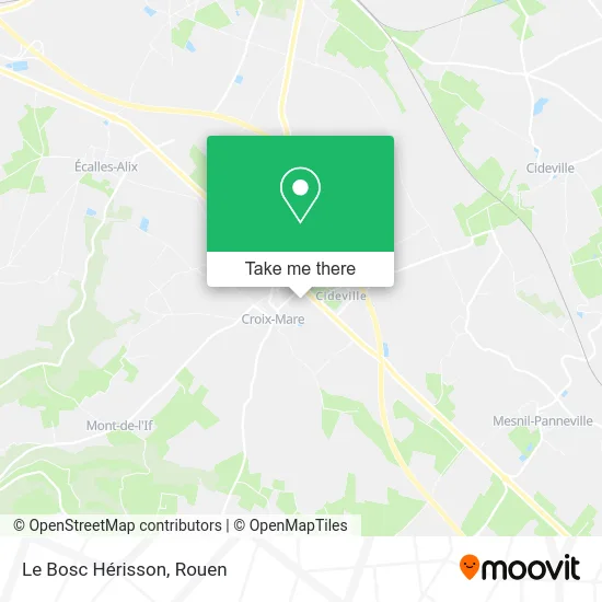 Le Bosc Hérisson map