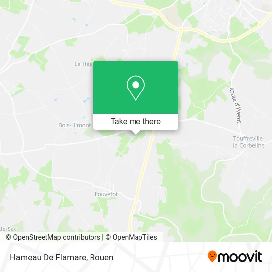 Hameau De Flamare map