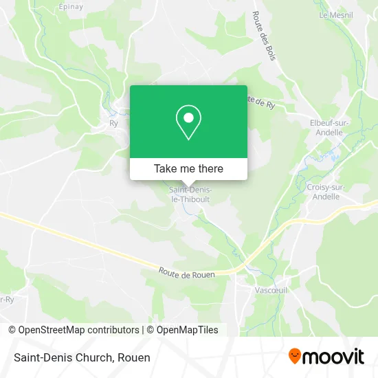 Église Saint-Denis map