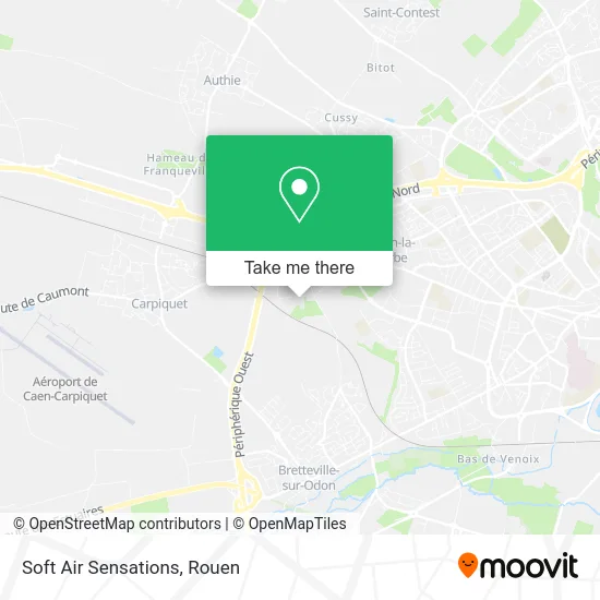 Soft Air Sensations map