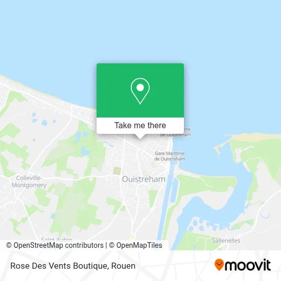 Rose Des Vents Boutique map