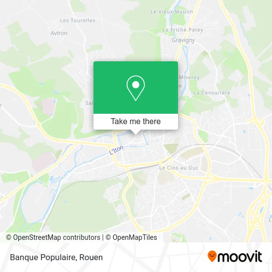 Banque Populaire map