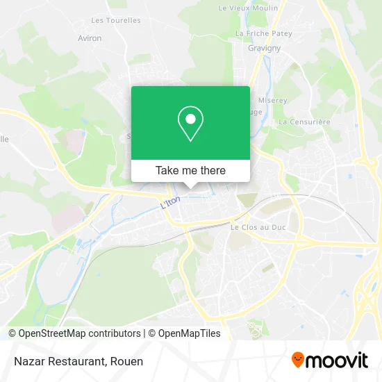 Nazar Restaurant map