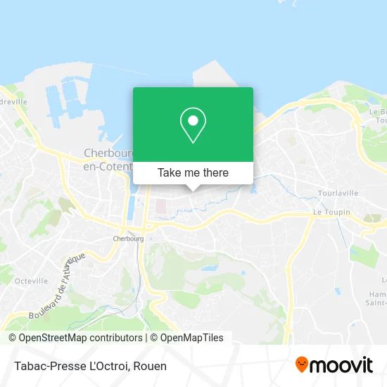 Tabac-Presse L'Octroi map