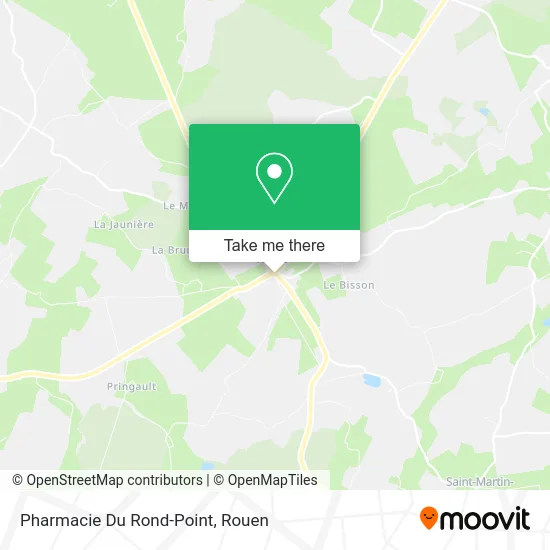 Pharmacie Du Rond-Point map