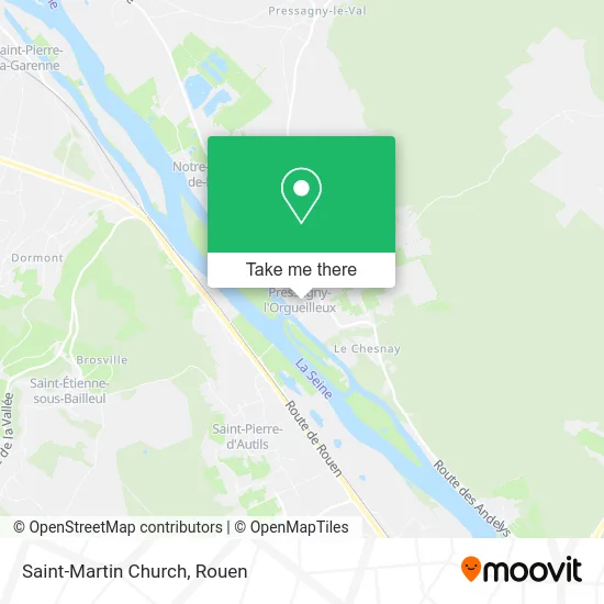 Église Saint-Martin map