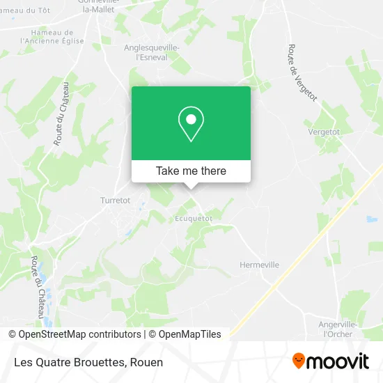 Les Quatre Brouettes map