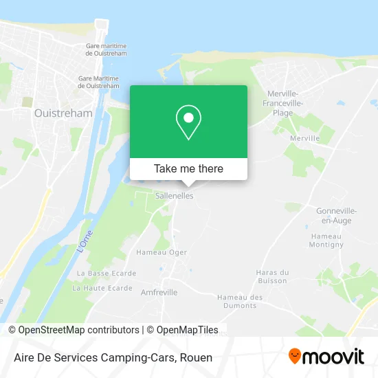 Aire De Services Camping-Cars map
