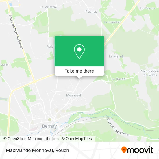 Maxiviande Menneval map