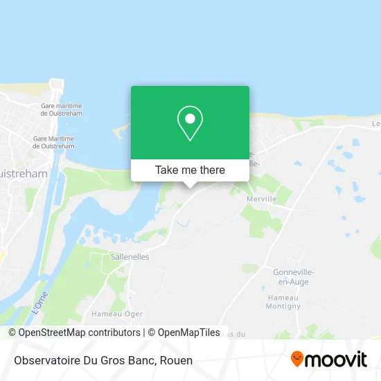 Observatoire Du Gros Banc map