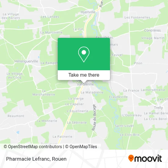 Pharmacie Lefranc map
