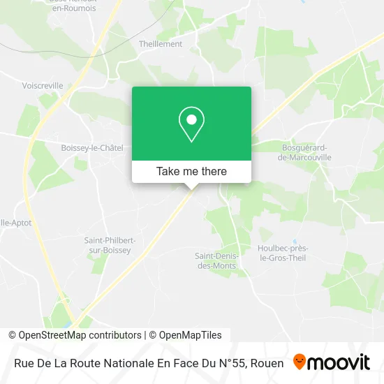 Rue De La Route Nationale En Face Du N°55 map