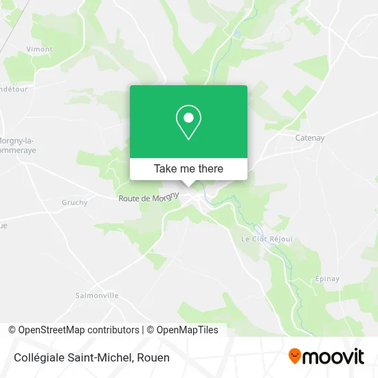 Collégiale Saint-Michel map