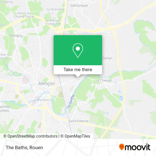 Les Bains Douches map