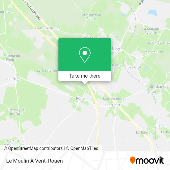 Le Moulin À Vent map