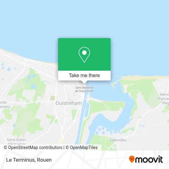 Le Terminus map