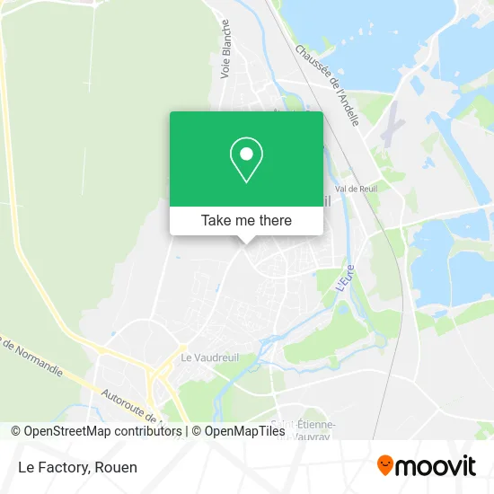 Le Factory map