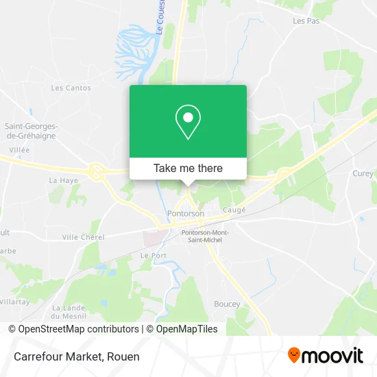 Carrefour Market map