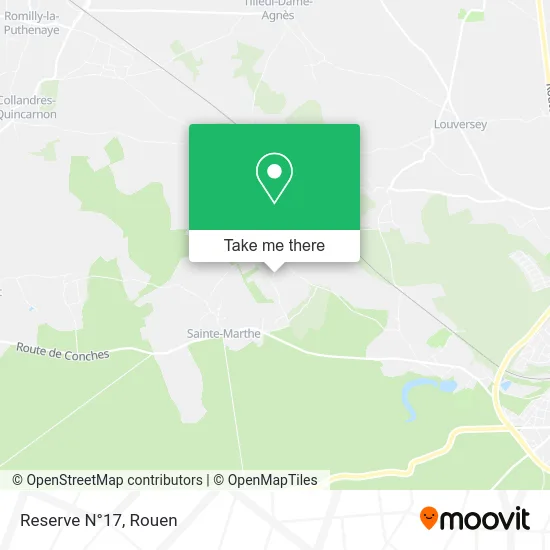 Reserve N°17 map