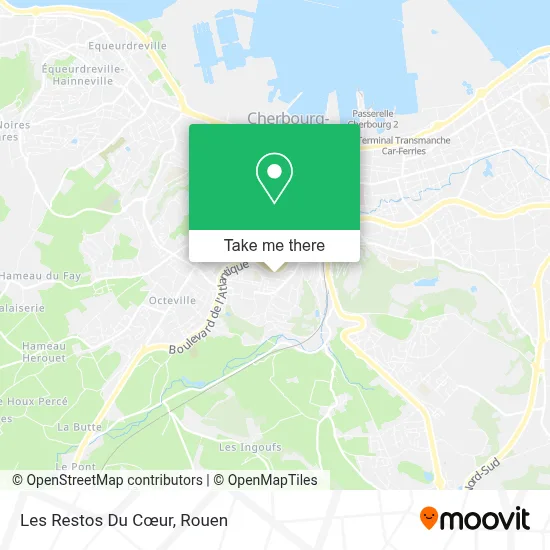 Les Restos Du Cœur map