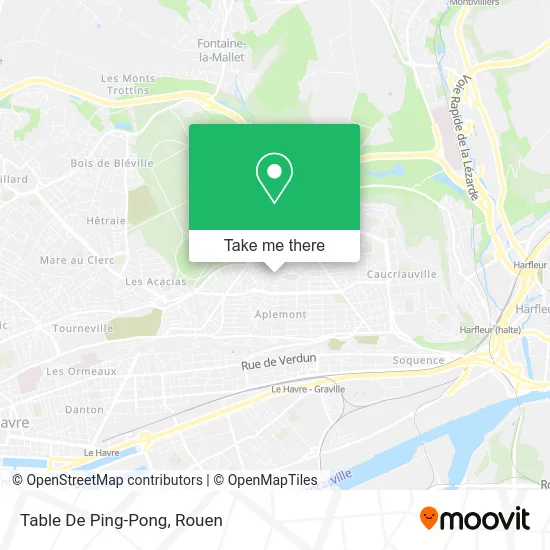 Table De Ping-Pong map