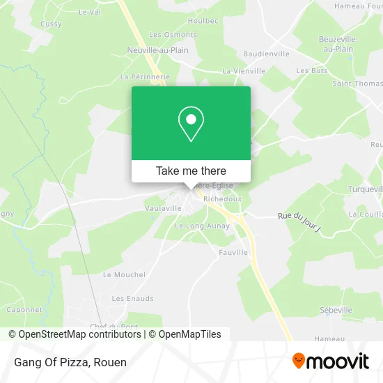 Gang Of Pizza map